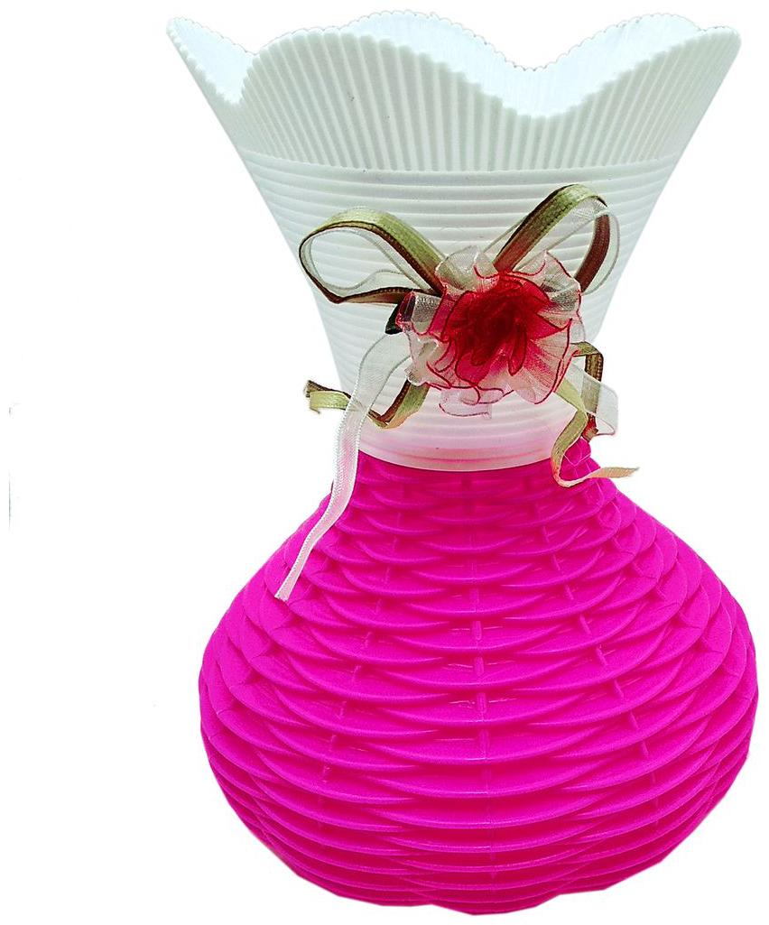 

Flower vases by Random flower vases for living room flower pots pink and white colored with a rounded base