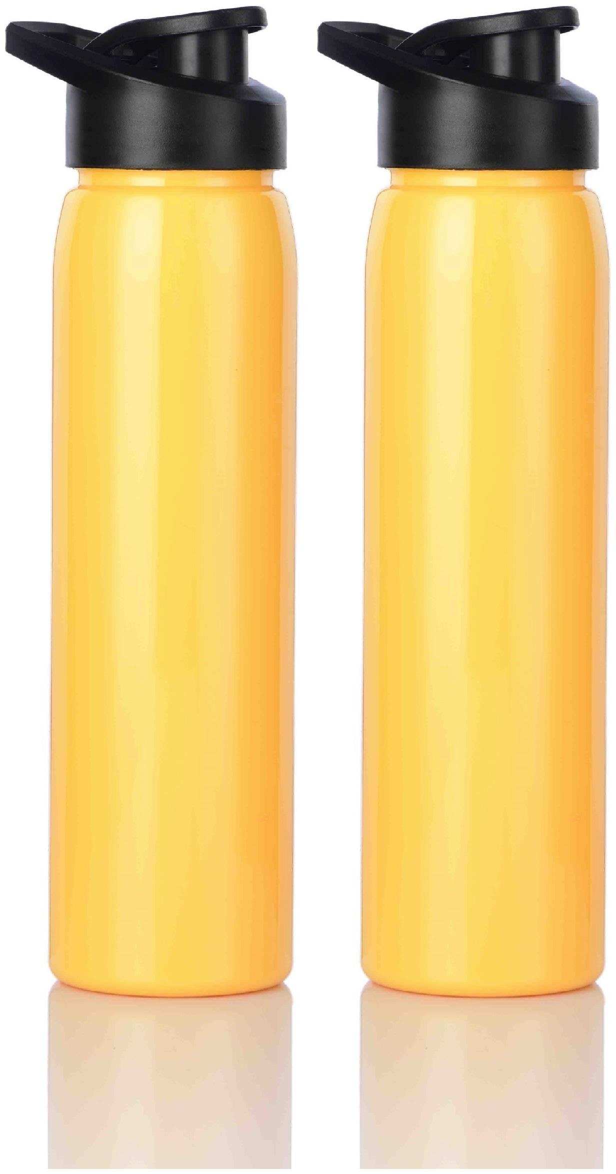 

Flux PET Yellow Water Bottle ( 800 ml Set of 2 )