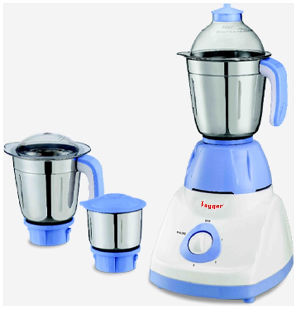 

Fogger FSMG-501-B 600 W Mixer Grinder ( Blue 3 Jars )