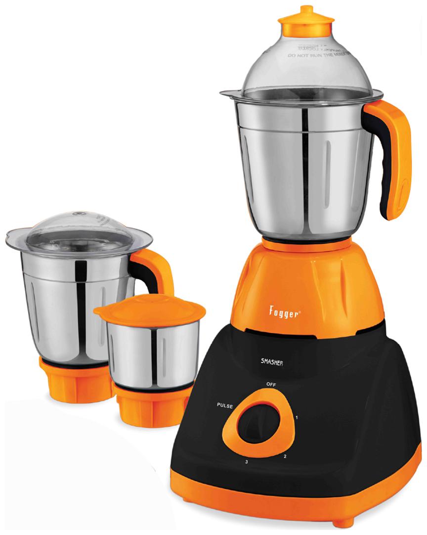 

Fogger FSMG-501-O 600 W Mixer Grinder ( Orange 3 Jars )