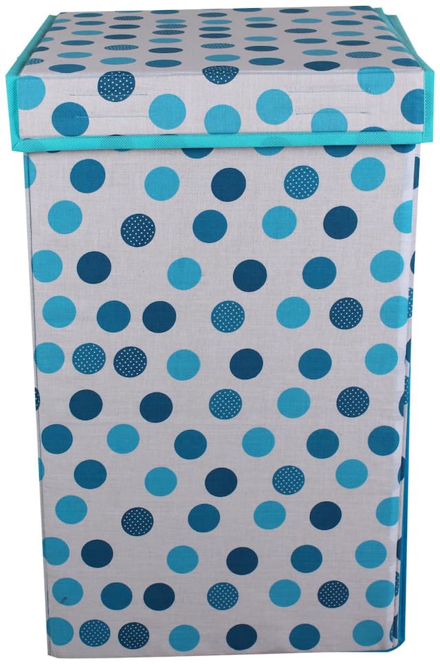 JMD Creation Cotton Assorted Laundry Basket ( Set of 1 )