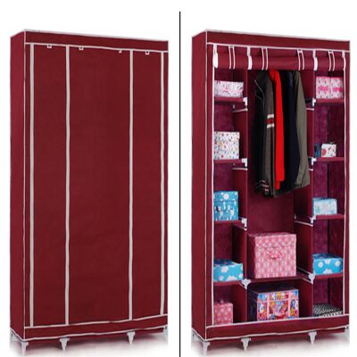 

FOLDING WARDROBE STORAGE CUPBOARD ALMIRAH- XII- MRN