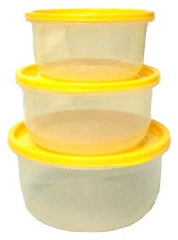 

JAIN STAR 3500 ml Assorted Plastic Container Set - Set of 3