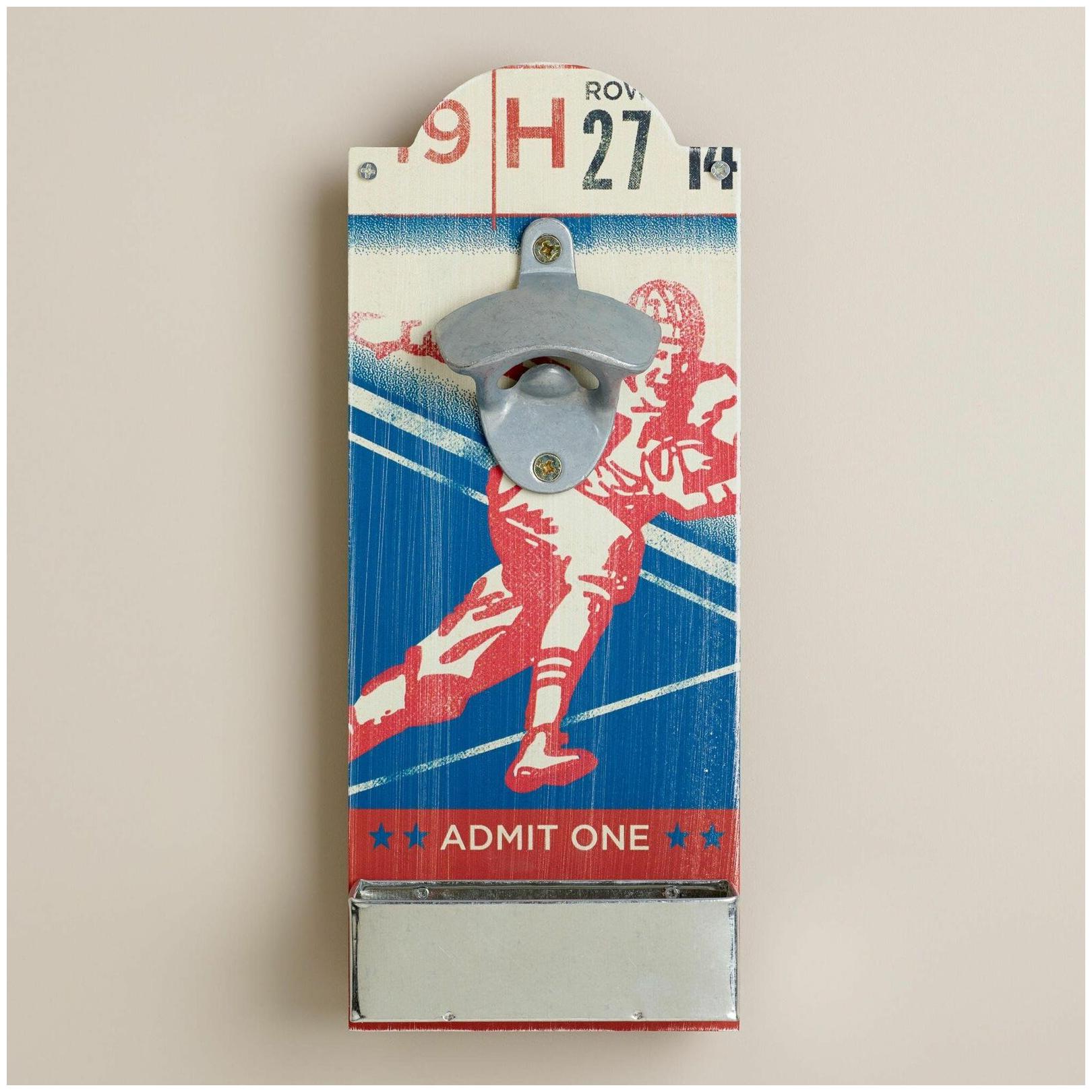 

Football Wall-Mounted Bottle Opener - World Market