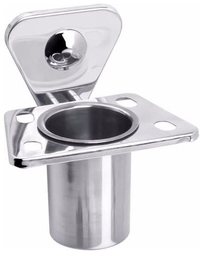 Fortune Stainless Steel Tooth-Brush Holder and Tumbler