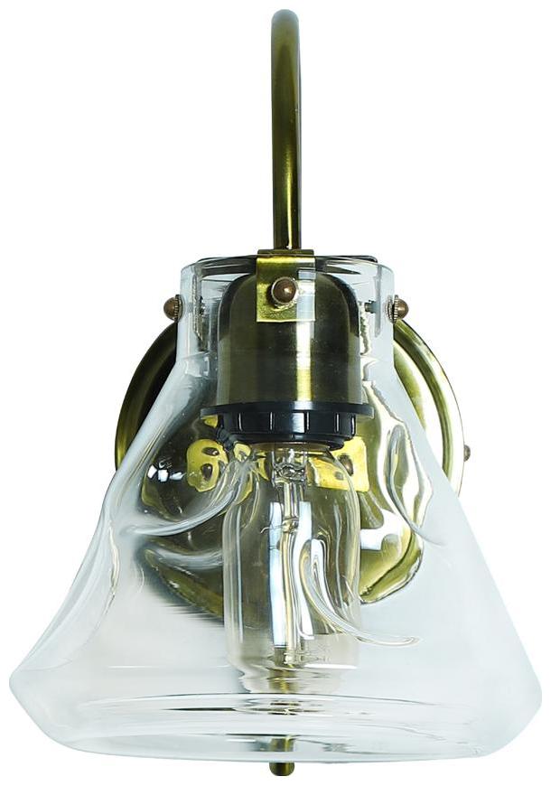 

Fos Lighting Conical Flask Antique Wall Sconce
