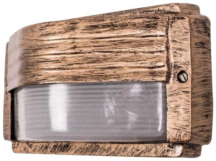 

Fos Lighting Antique Hood Rectangular Bulkhead Light