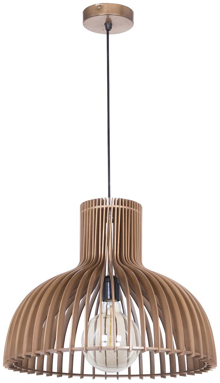 

Fos Lighting Modern Minimalistic MDF Dome Pendant Light