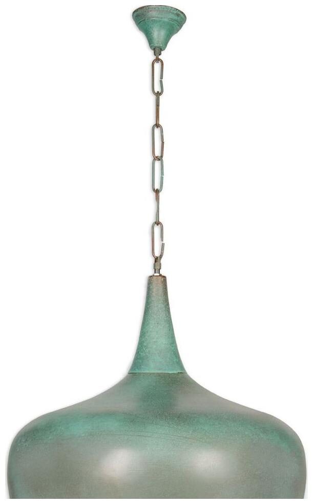 

Fos Lighting Patina Onion Dome Hanging Light