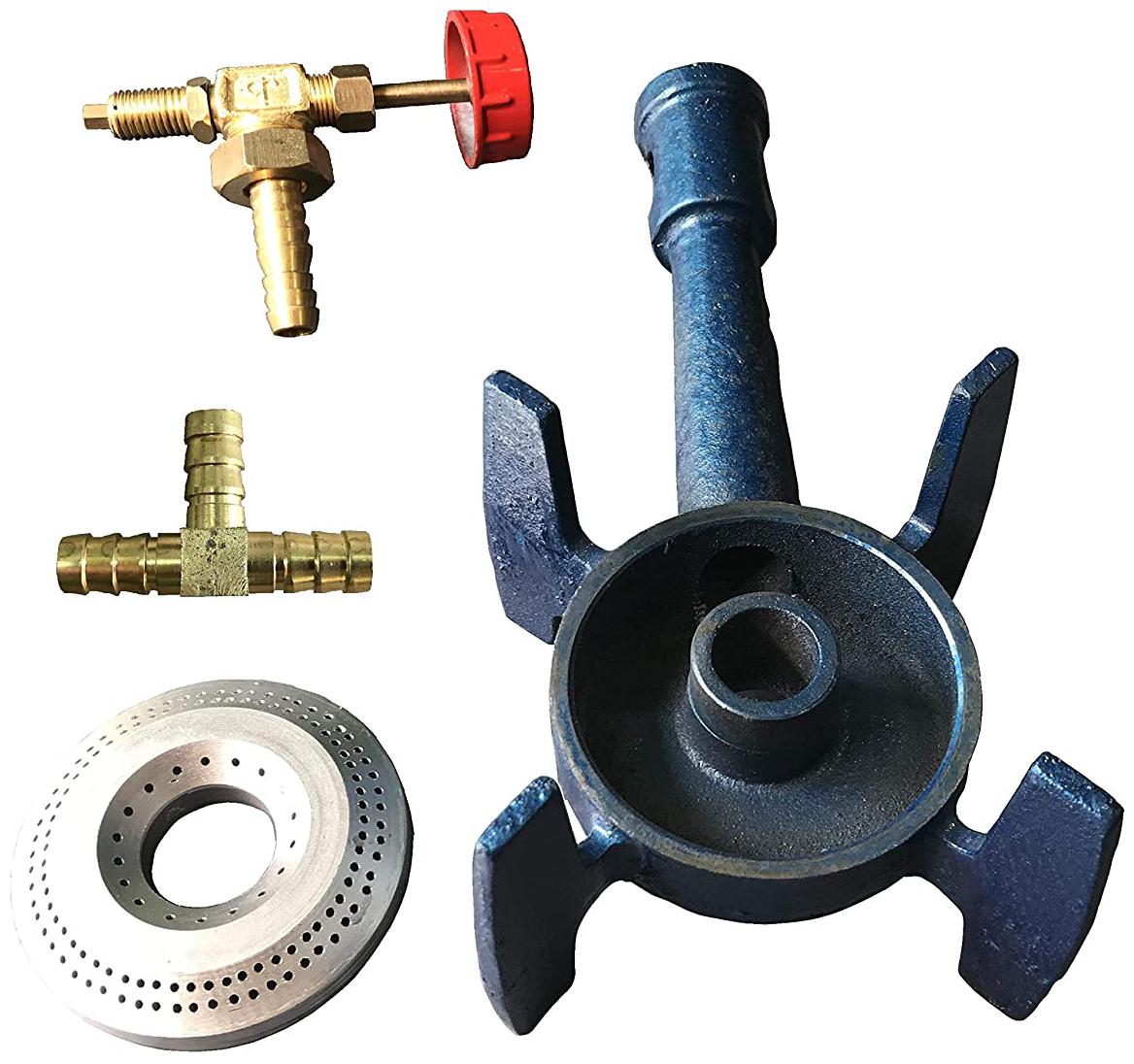 

FOZTI 5 65 456 1 Burner Regular Blue Gas Stove ISI Certified