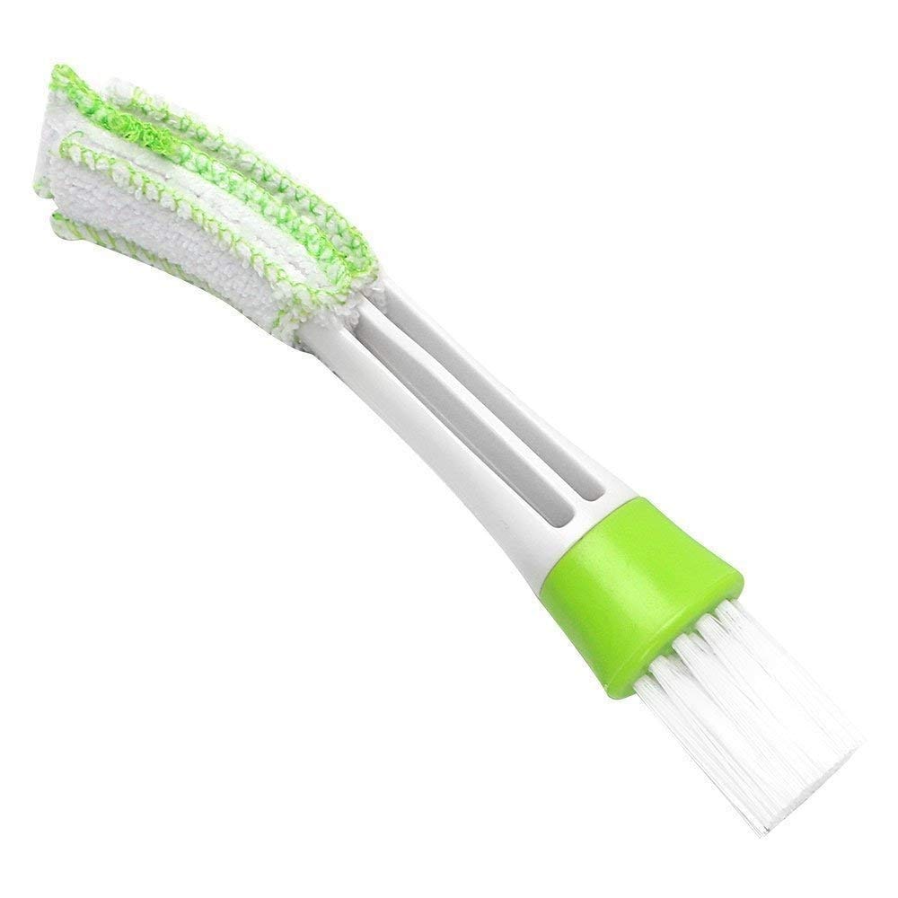 

FPR Computer Keyboard Car AC Window Dust Cleaning 2 Sided Brush (Pack of 1)