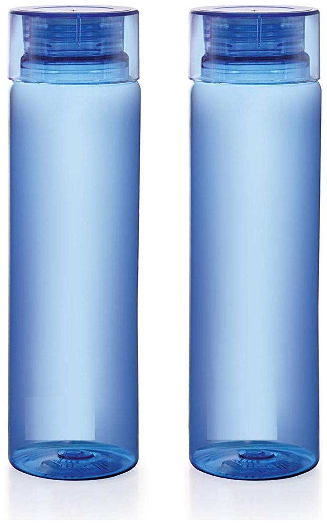 

FPR Plastic Blue Water Bottle ( 1000 ml Set of 2 )