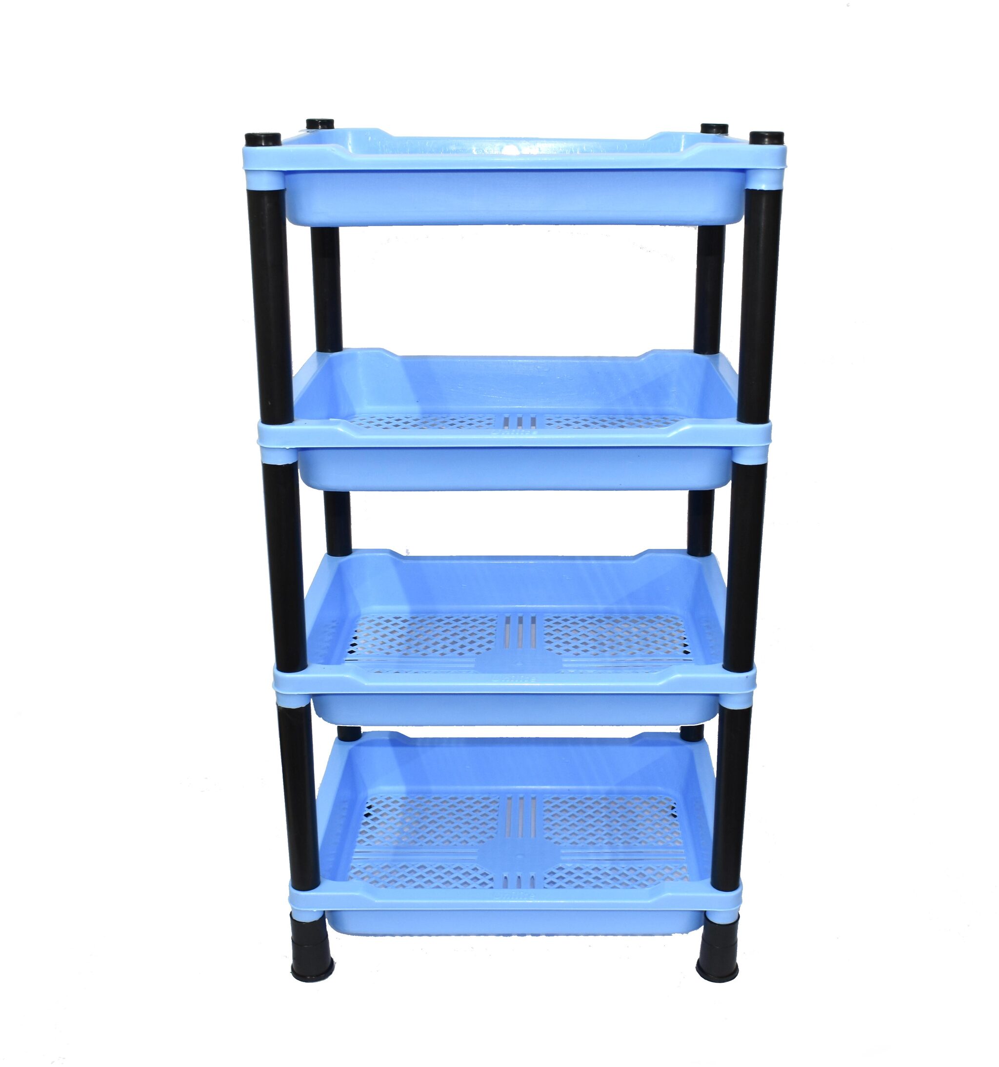 Buy FPR Unilite Multipurpose 4 Layer Shelves Plastic Kitchen Rack for