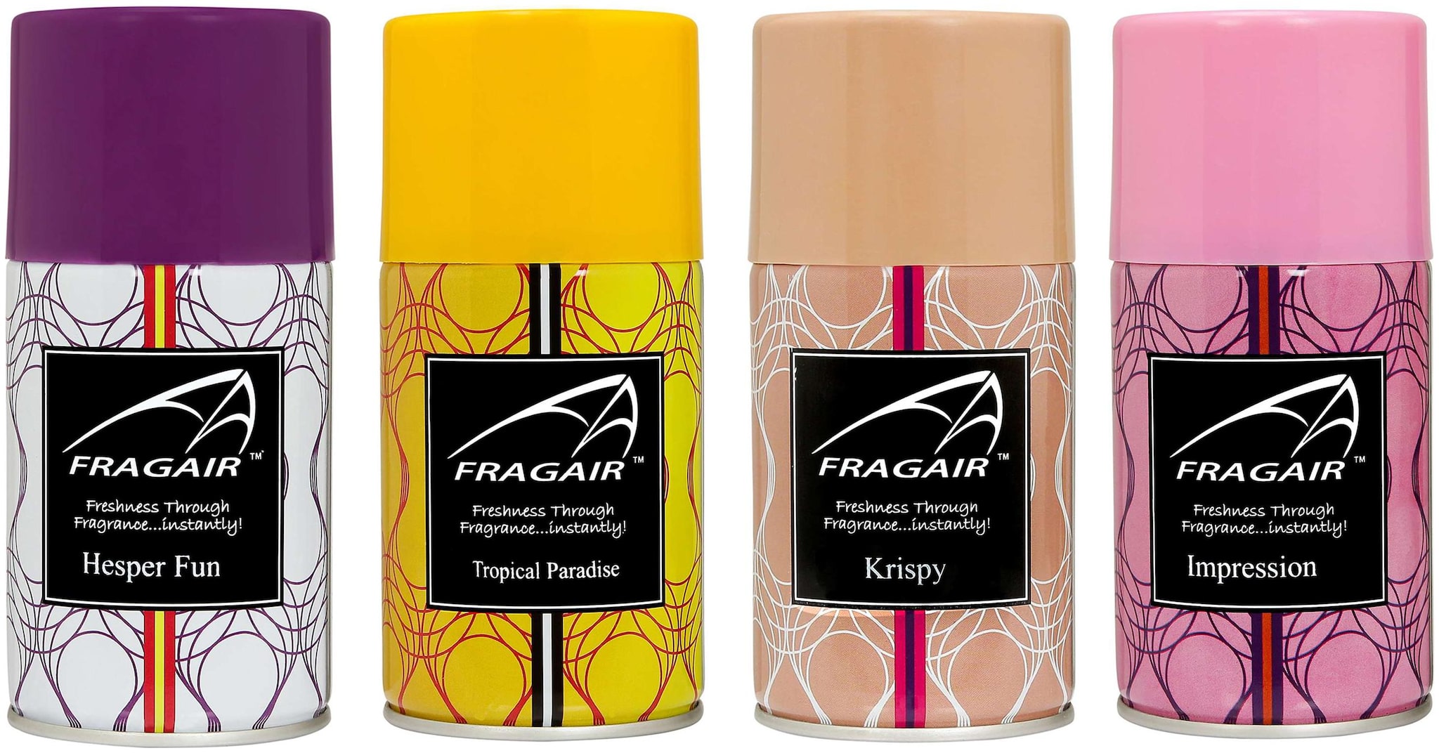 

Fragair Air Freshener Refills for Automatic Dispensers Pack of 4 (250ml each)