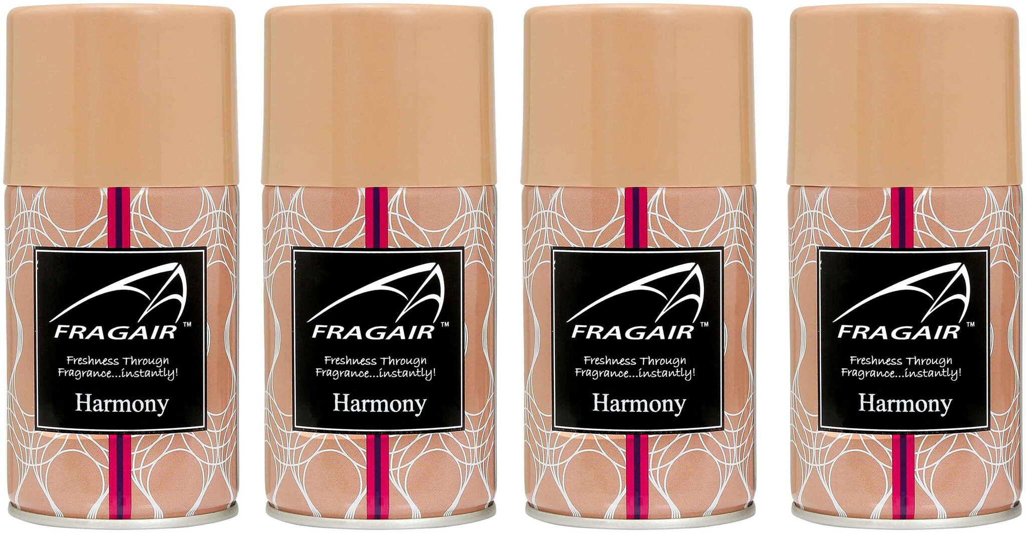 

Fragair Air Freshener Refills for Automatic Dispensers Harmony Pack of 4 (250ml each)