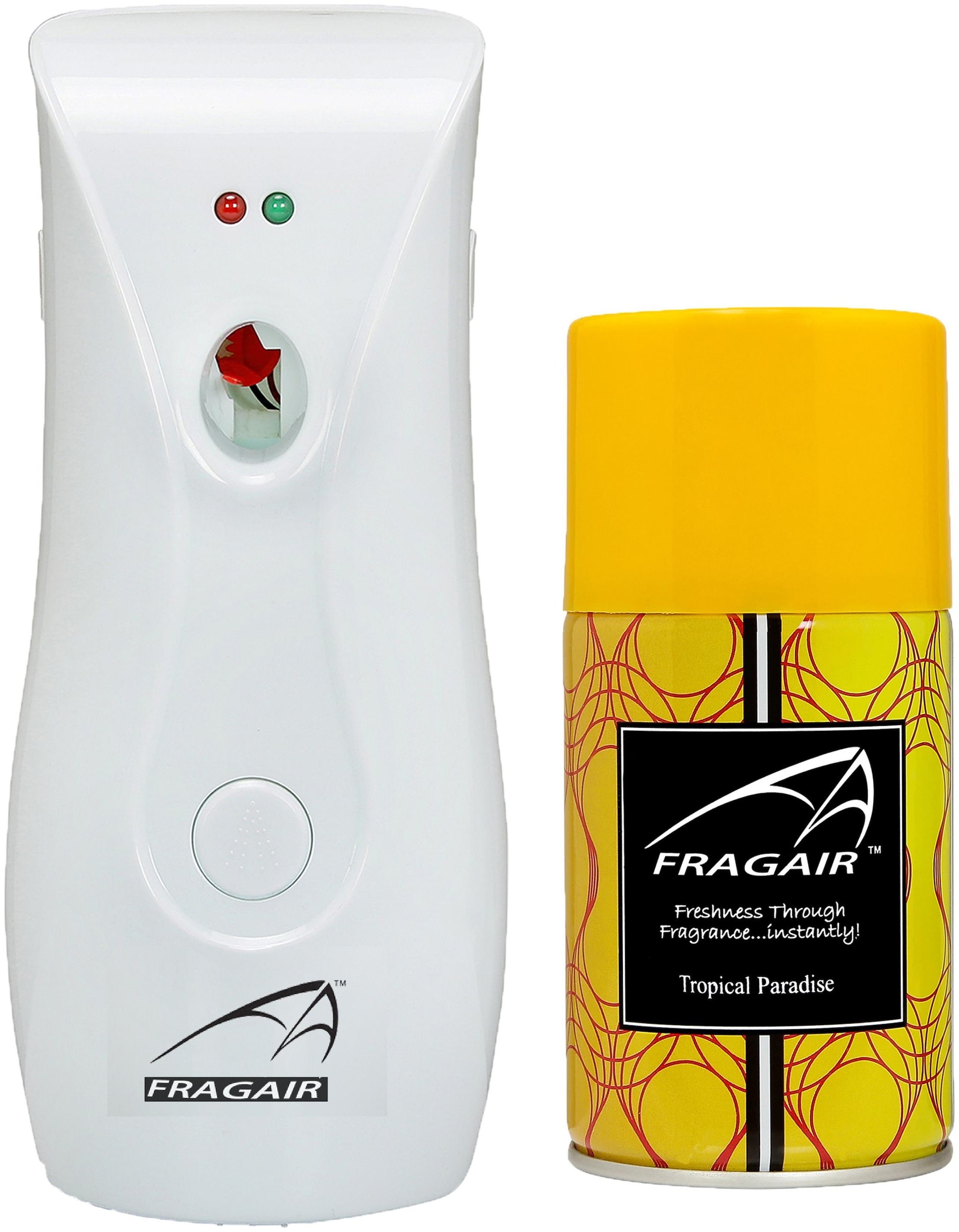 

Fragair CMK311 Automatic Spray Air Freshener Dispenser with 1 Refill 250 ml (Tropical Paradise )