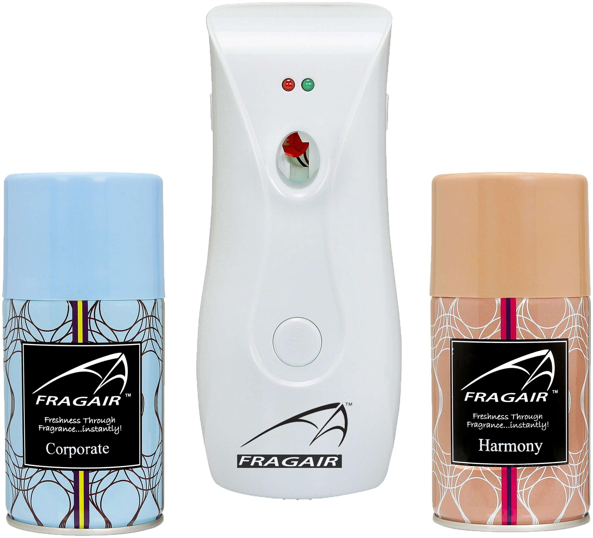 

Fragair CMK311 Automatic Spray Air Freshener Dispenser with 2 Refill 250 ml (Corporate Harmony )