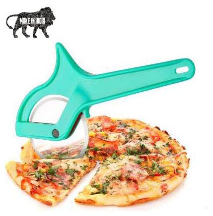 

Frekich Plastic Pizza Sandwich Burger Slicer Multipurpose Cutter for Home Kitchen Restaurant roll Cutting Wheel Across Easy to Clean C Wheel Pizza Cutter