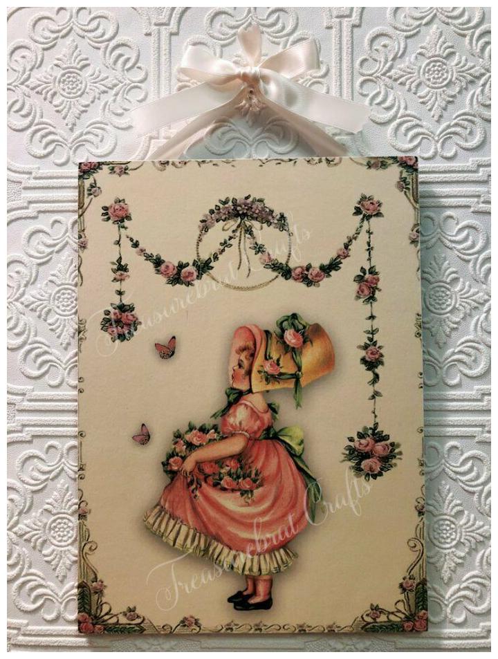 

French Country Shabby Cottage Chic Wall Decor Sign