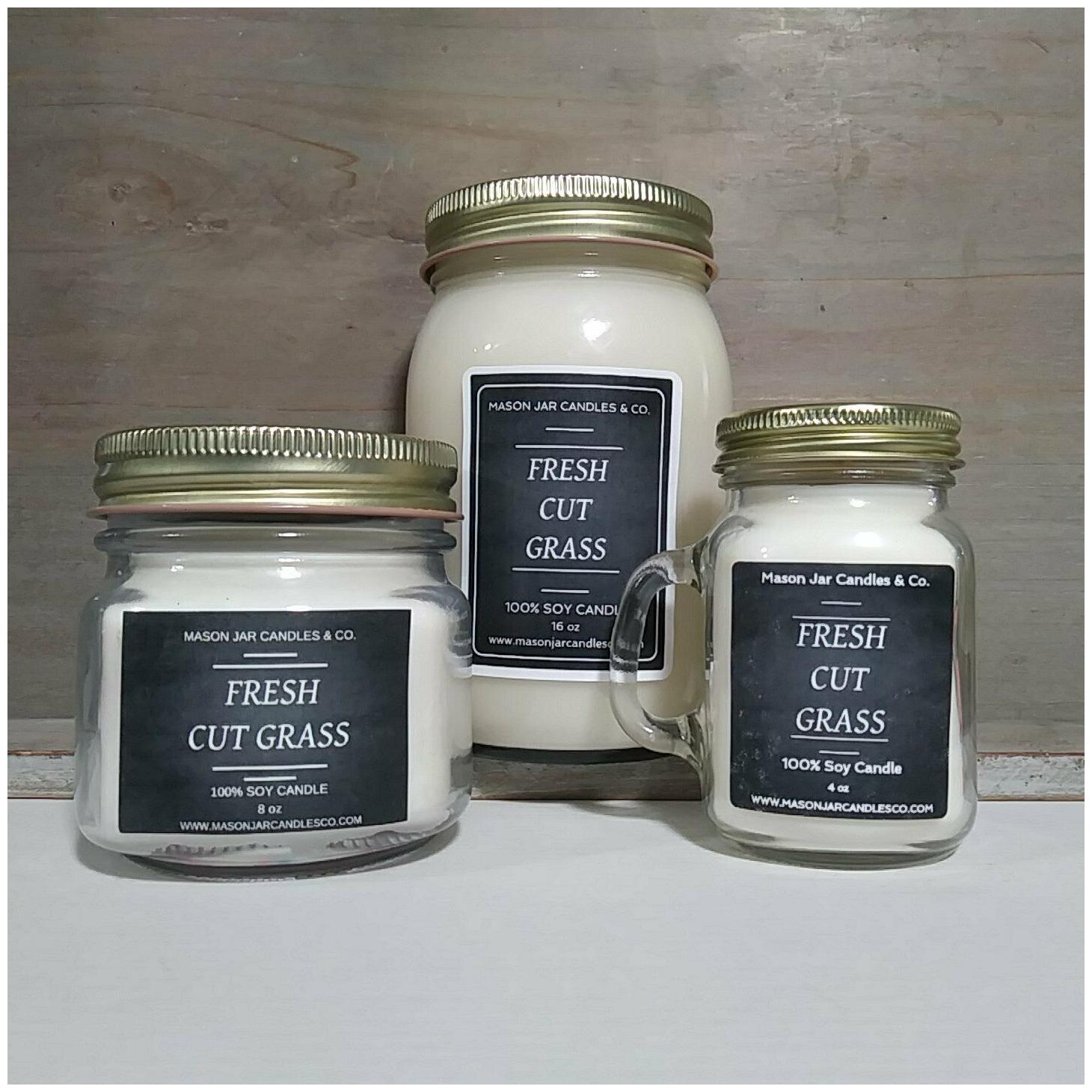 

Roasted Pine Cone - Soy Candles Mason Jar Candles EB