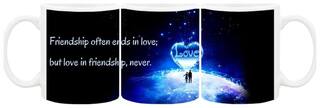 Friendship Ceramic Coffee Mug by AshvahTM - MUG1121