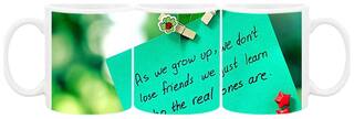 Friendship Ceramic Coffee Mug by AshvahTM - MUG432