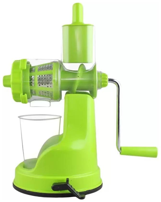 

Fruit Vegetable unbreakable Plastic Hand Fruit Juicer (1Pc) Multicolor
