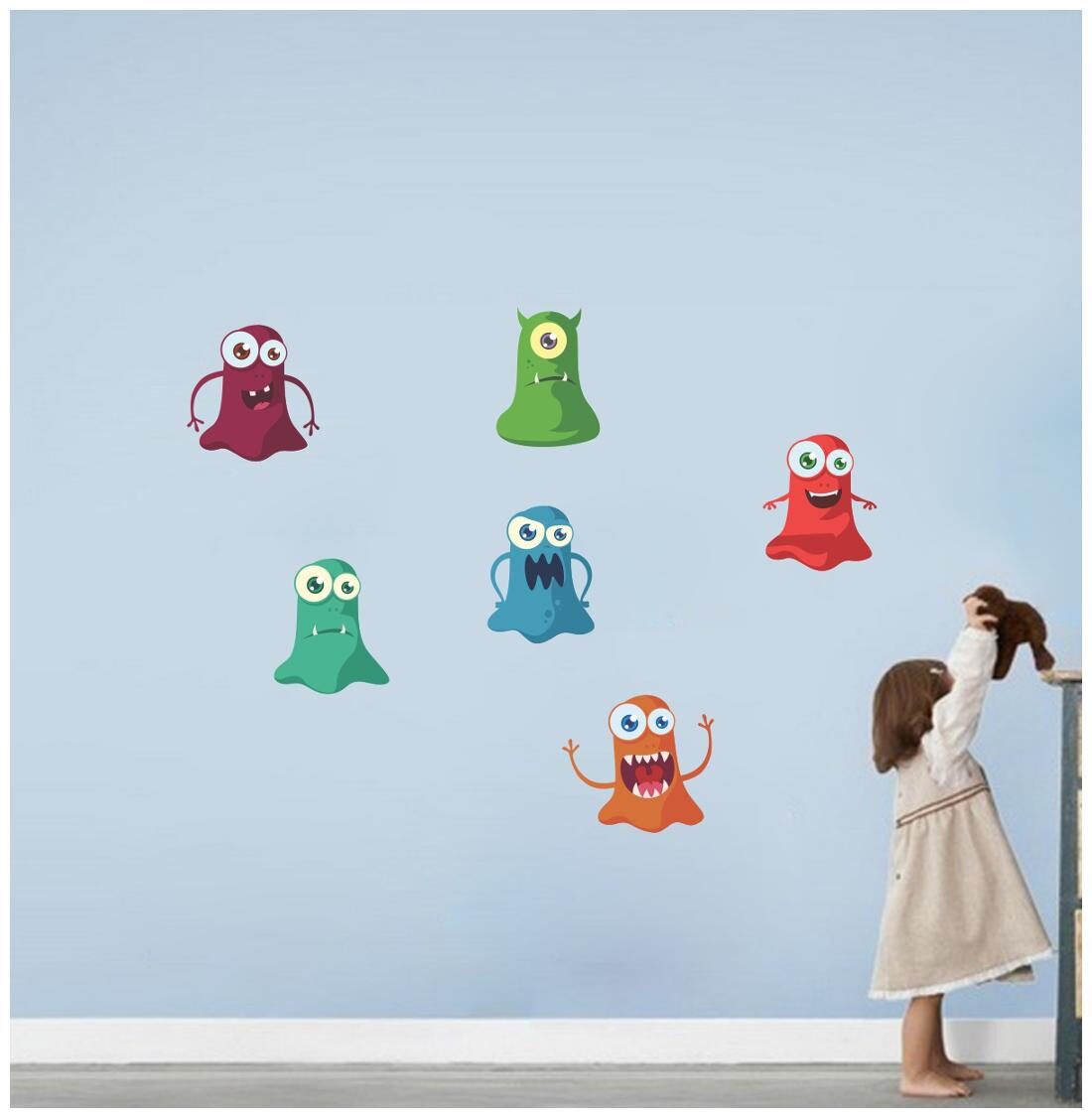 

Rawpockets Wall Stickers Funny Faces