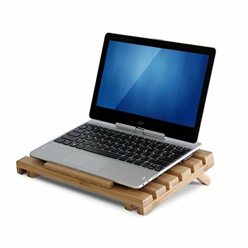 

Furinno Bamboo Notebook Cooling Desk Tray Natural