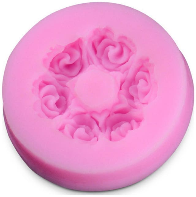 Futaba 3D Rose Lace Silicone Mould
