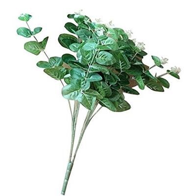 

Futaba Artificial Green Plant Bush Grass Leaves Bouquet