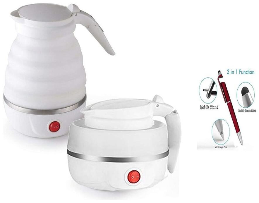 

G GAPFILL EKECTRIC KETTLE 0 6 L White Electric Kettle ( 1500 W )
