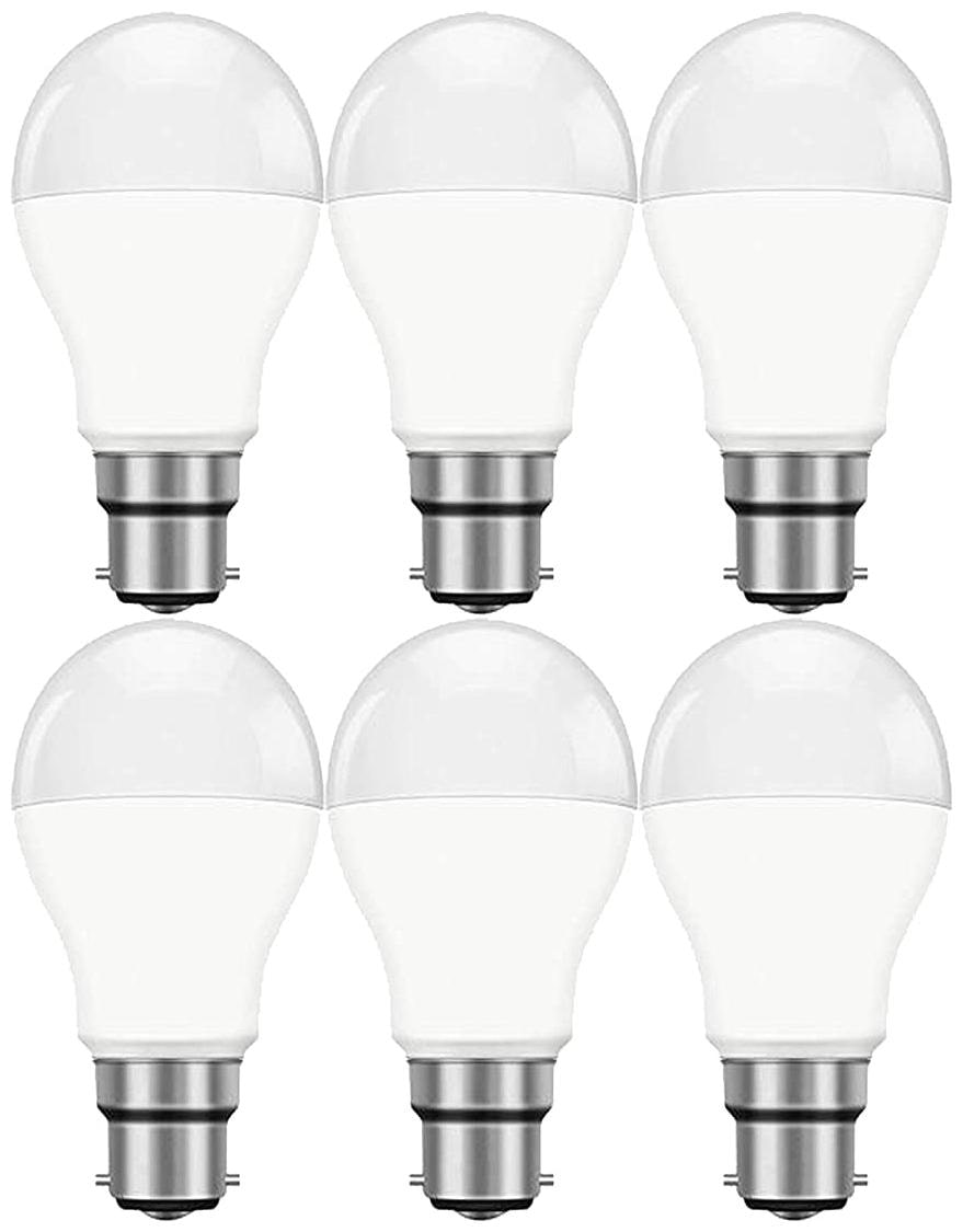 

G Gapfill 12 Watt Led Bulb Standard Size Cool Daylight High Brighness ( Pack Of 6)