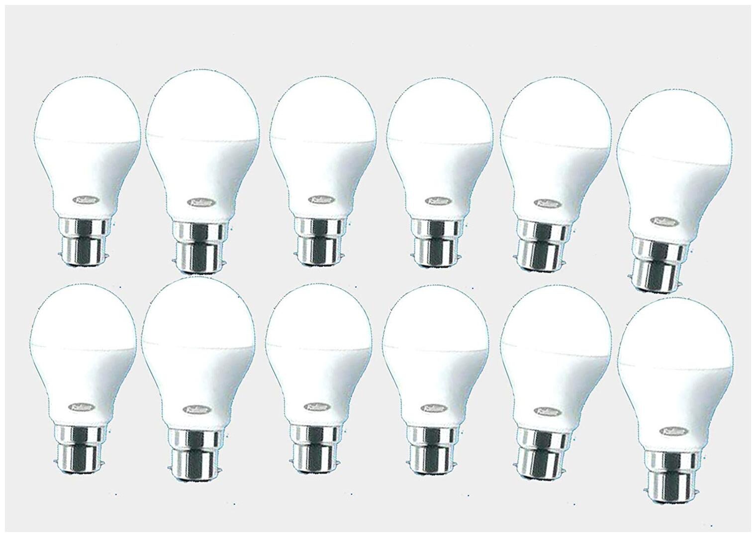 

G Gapfill 12 Watt Led Bulb Standard Size Cool Daylight High Brighness ( Pack Of 12)