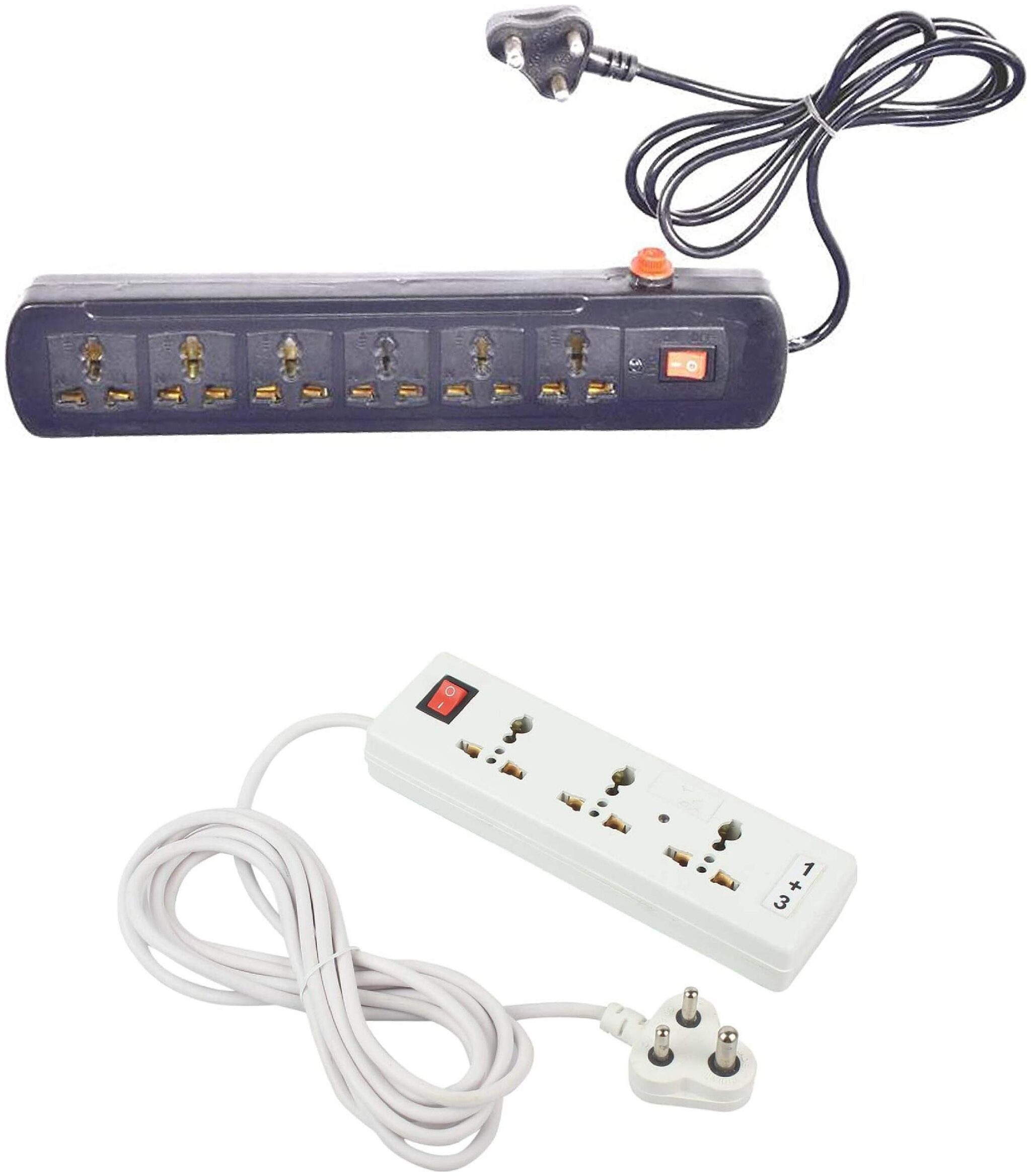 

G GAPFILL Multi Pin Assorted Extension Board ( 2 m 9 Socket 2 Switches)