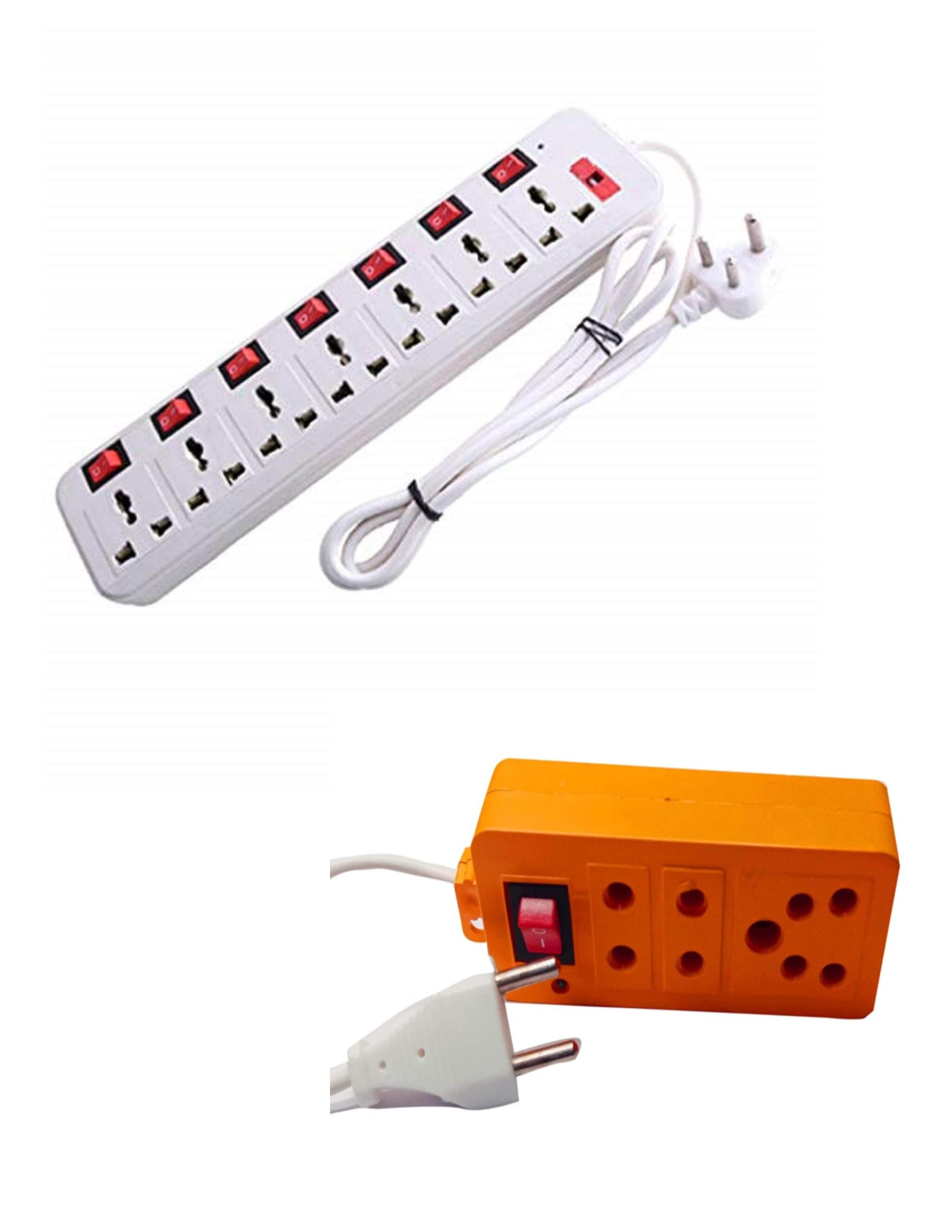 

G GAPFILL Multi Pin Assorted Extension Board ( 3 m 11 Socket 8 Switches)