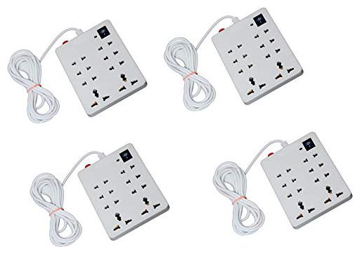 

G GAPFILL Multi Pin White Extension Board ( 3 m 8 Socket 1 Switches)