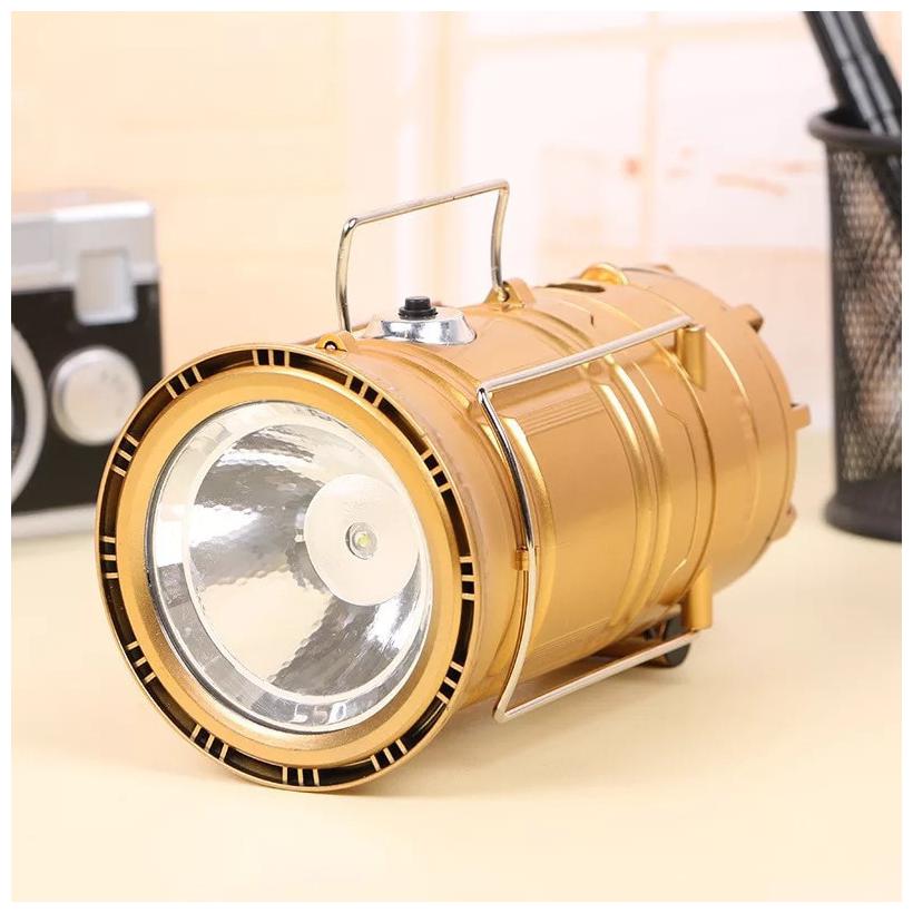 

G GAPFILL Solar Power Camping Light Telescopic Rechargeable Emergency Led Light With Fan