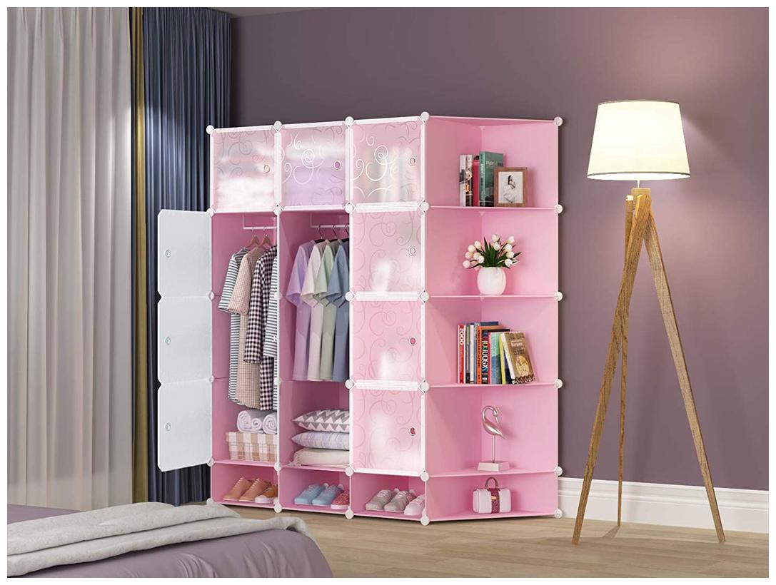 

G-Kamp Japan 16 Cube Multipurpose Waterproof Wardrobe Book Shelf Storage Shoe Racks Organizer Multipurpose Rack Children Bookcases File Rack For Office