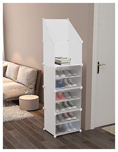 

G-Kamp Japan Polypropylene Storage Shoe Racks Organizer- White