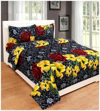 Buy G5s Trends Double Bed Sheet With 2 Pillow Covers Online At Low