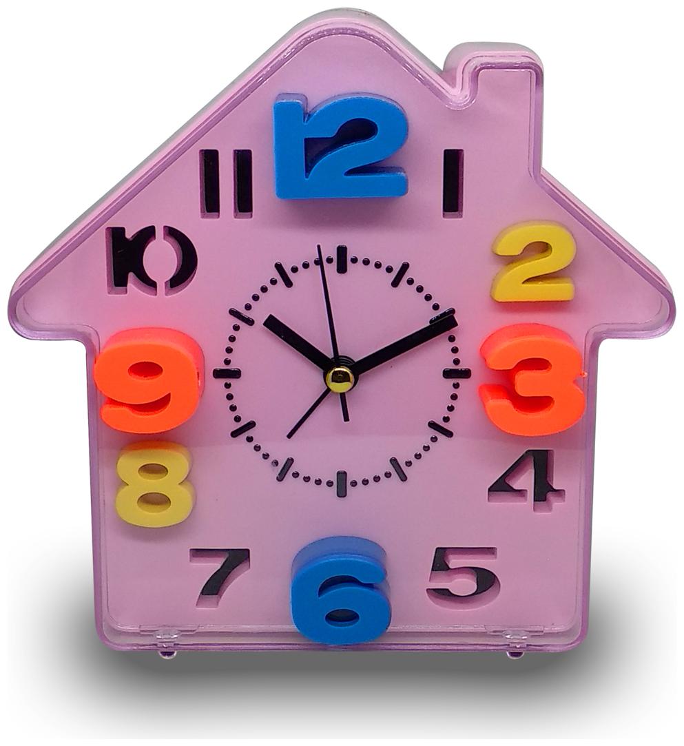 

Gabbar Plastic Analog Alarm clock ( Set of 1 )