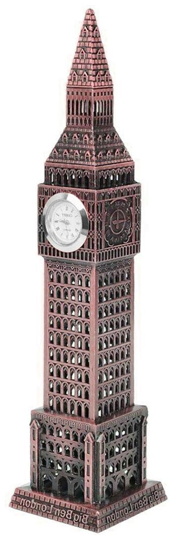 

Gabbar Big Ben Model Alloy Souvenirs Figurine Nordic Style Home Decoration Metal Gifts England Big Ben Ornament (Small)