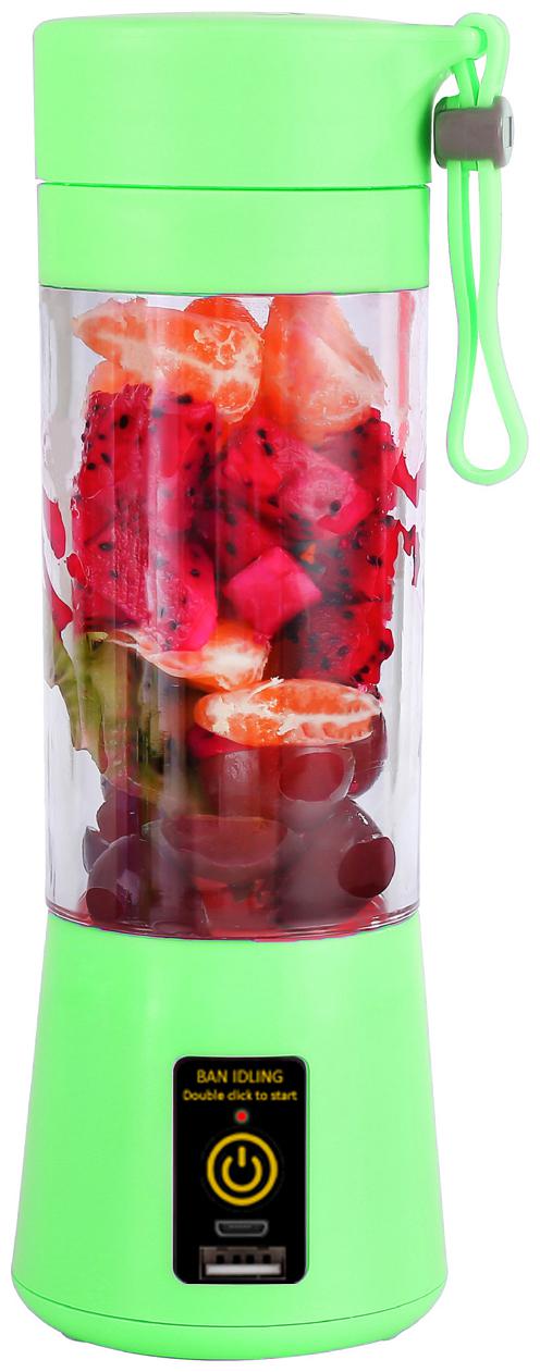 

Gabbar Portable Electric 6 Blade (380 ml) Juicer Blender with 2000 mAh Inbuilt Power Bank