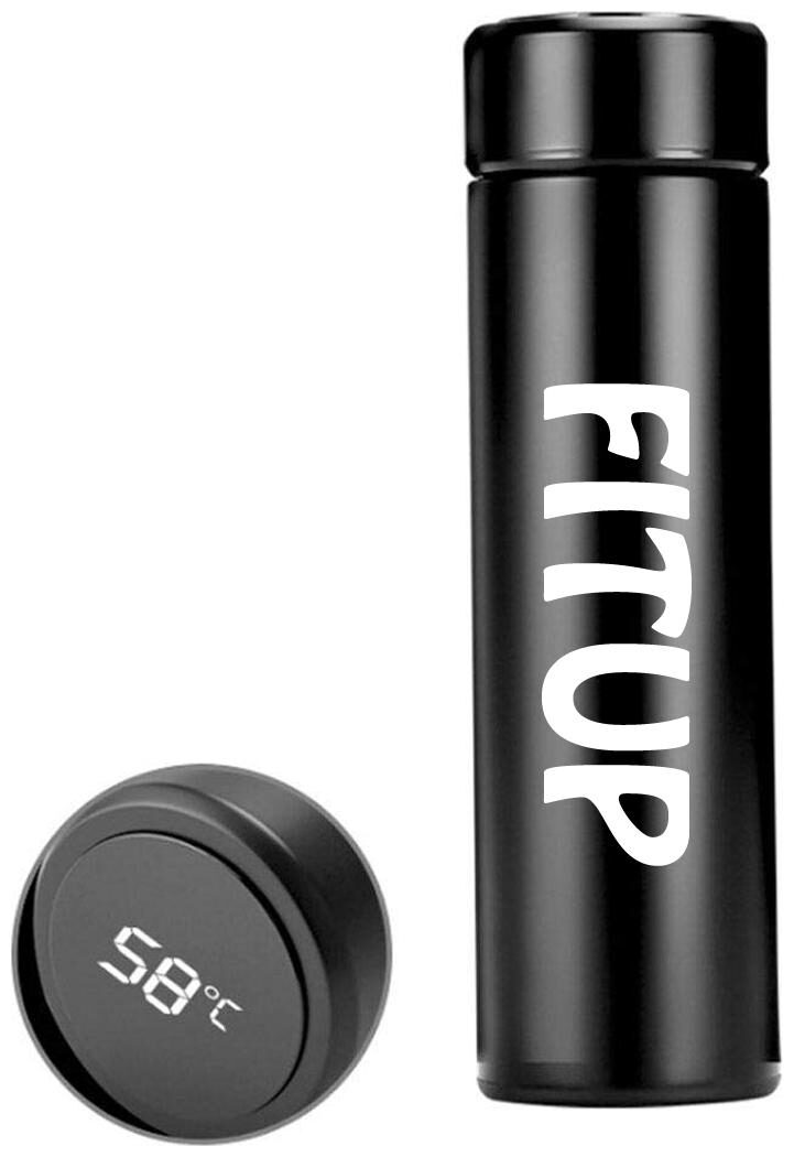 

Gabbar 500 ml Stainless Steel Thermosteel Bottles ( Black )