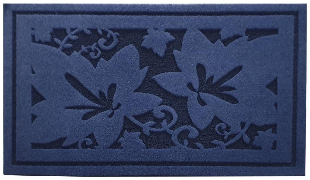 

Gallery99 Regular Blended Blue Door Mat Pack of 1