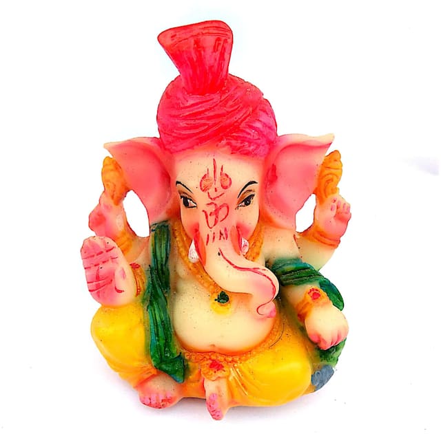 Ganesh Ji Murti Statue 4 inch Washable Statue (Good quality)