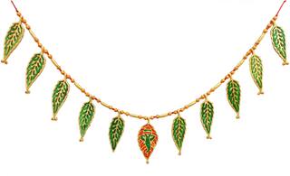 Buy Ganesha With Mango Leaves Decorative Bandhanwar For Diwali