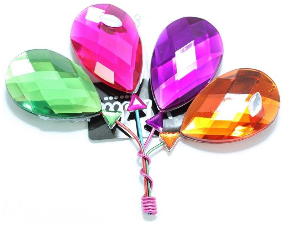 

Ganz E8 Decor Crystal Acrylic Jewel 5in Balloon Hanging Ornament ACRY-161 Choose