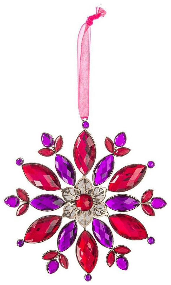 

Ganz E9 Acrylic Vivid Jewel Flower Ornament 6in ACRY-474 Choose